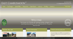Desktop Screenshot of lochlomondholidaycottage.com